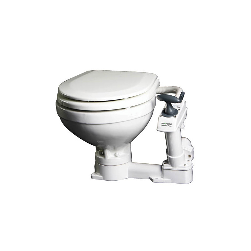 Johnson AquaT Manuelt Compact toilet - 1