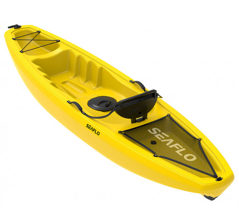 Sit-on-top-kajak för vuxna – gul