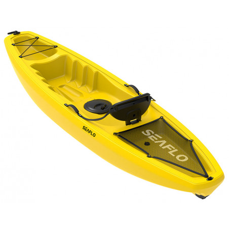 Sit-on-top-kajak för vuxna – gul