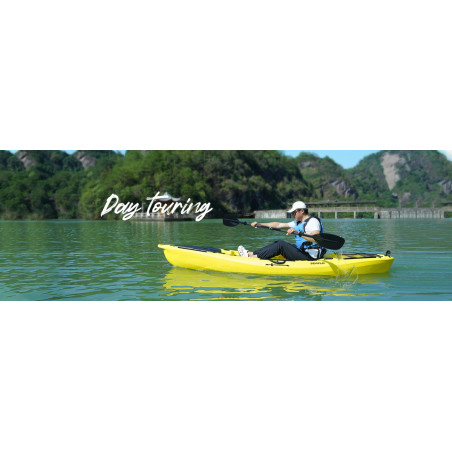 Sit-on-top Kajak voksen gul - 9