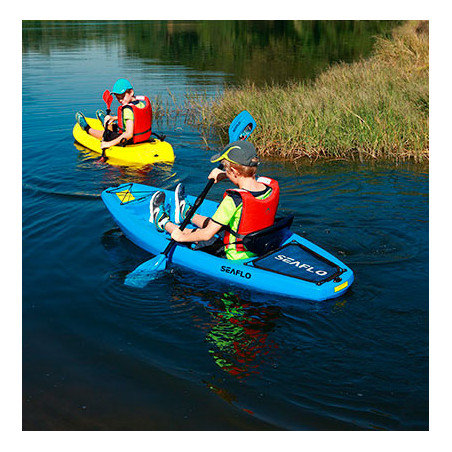 Sit-on-top barnkajak  blå