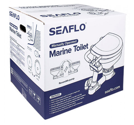 Toilet compact manuelt fra Seaflo - 1