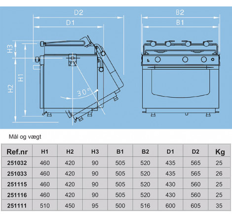 Eno Bretagne Spis med ugn - 1