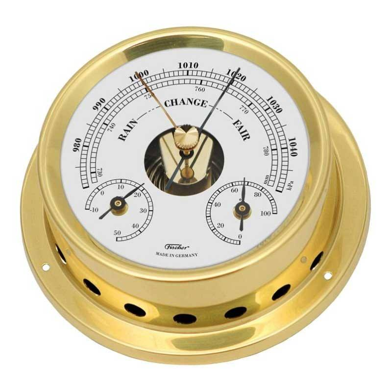 Fischer-instrument Ø100 i polerad mässing - 4