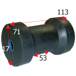 Kølrulle længde 113 mm - 1