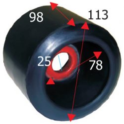 Sidovalsens bredd 113 mm - 1