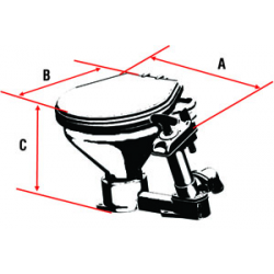 Nuova Rade manuelt toilet - 3