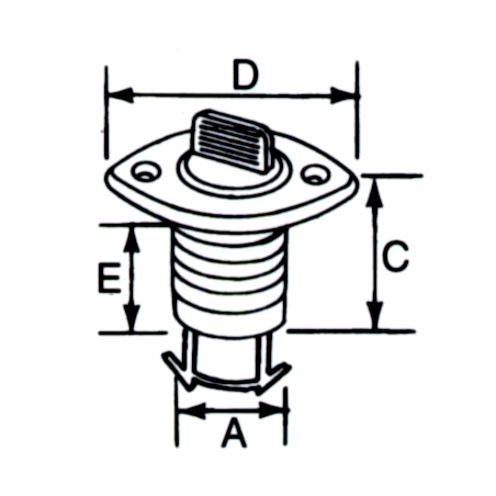 Bundprop, oval - 2