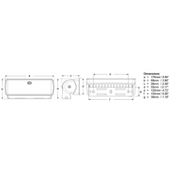 Hella Sea Hawk XLR LED Floodlight - 1