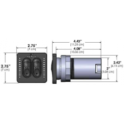 Lenco Betjeningspanel All-In-One Indikator - 1