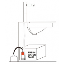 Dränkbar pantrypump 12 V - 16 l/min - 1