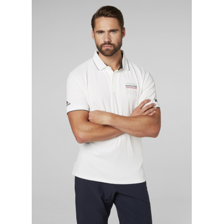 Helly Hansen HP Racing Polo - Hvid - Herre - 2