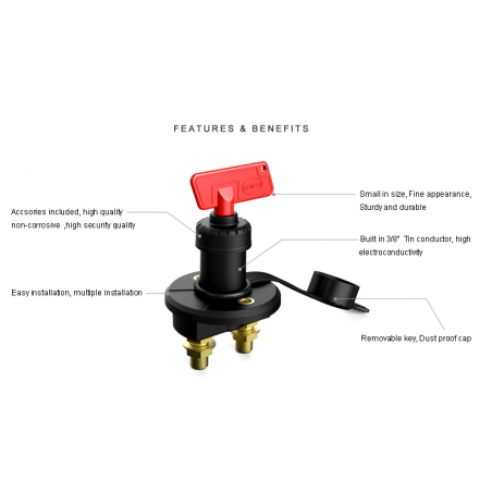 Hovedafbryder med nøgle 275A - 2