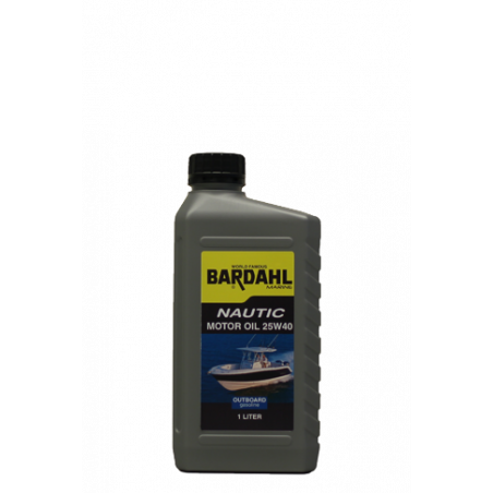 Bardahl Nautisk Motorolie 25W/40 ind/udenbords - 1