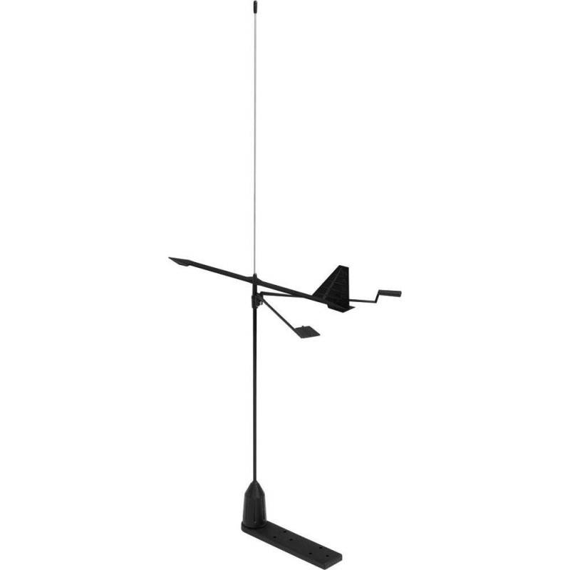 Shakespeare Hawk antenne med vindindikator - 1