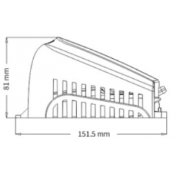 Flydekontakt med hus - 25A - 3